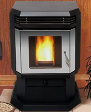 EasyFire Nickel Door